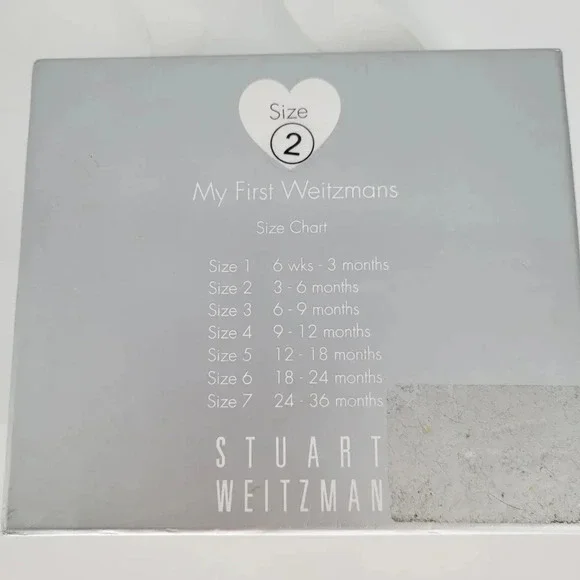 Stuart weitzman gold flower dressy ballet flats infant crib soft sole shoe  2 - Picture 4 of 6